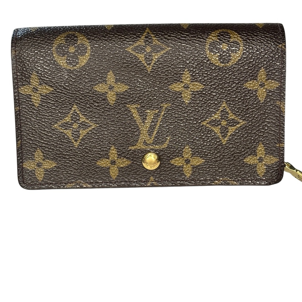 Louis Vuitton Monogram Canvas Sarah Wallet – Made in France